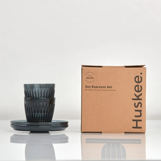 3oz HuskeeRenew Espresso Set  - Smoke
