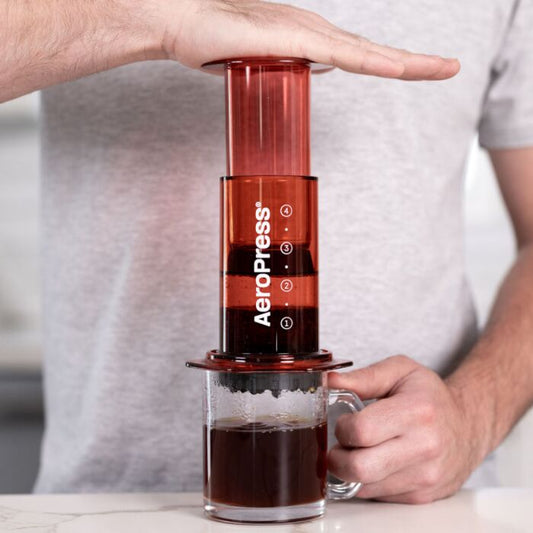 AeroPress Coffee Maker - Red