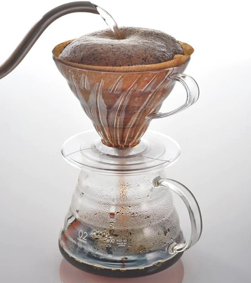 Hario V60 Plastic Coffee Dripper 01 - Transparent