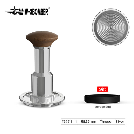 MHW-3BOMBER Knight Impact Tamper 58.35mm - Silver
