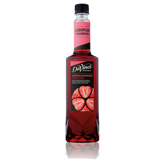 DaVinci European Strawberry Syrup 750ml