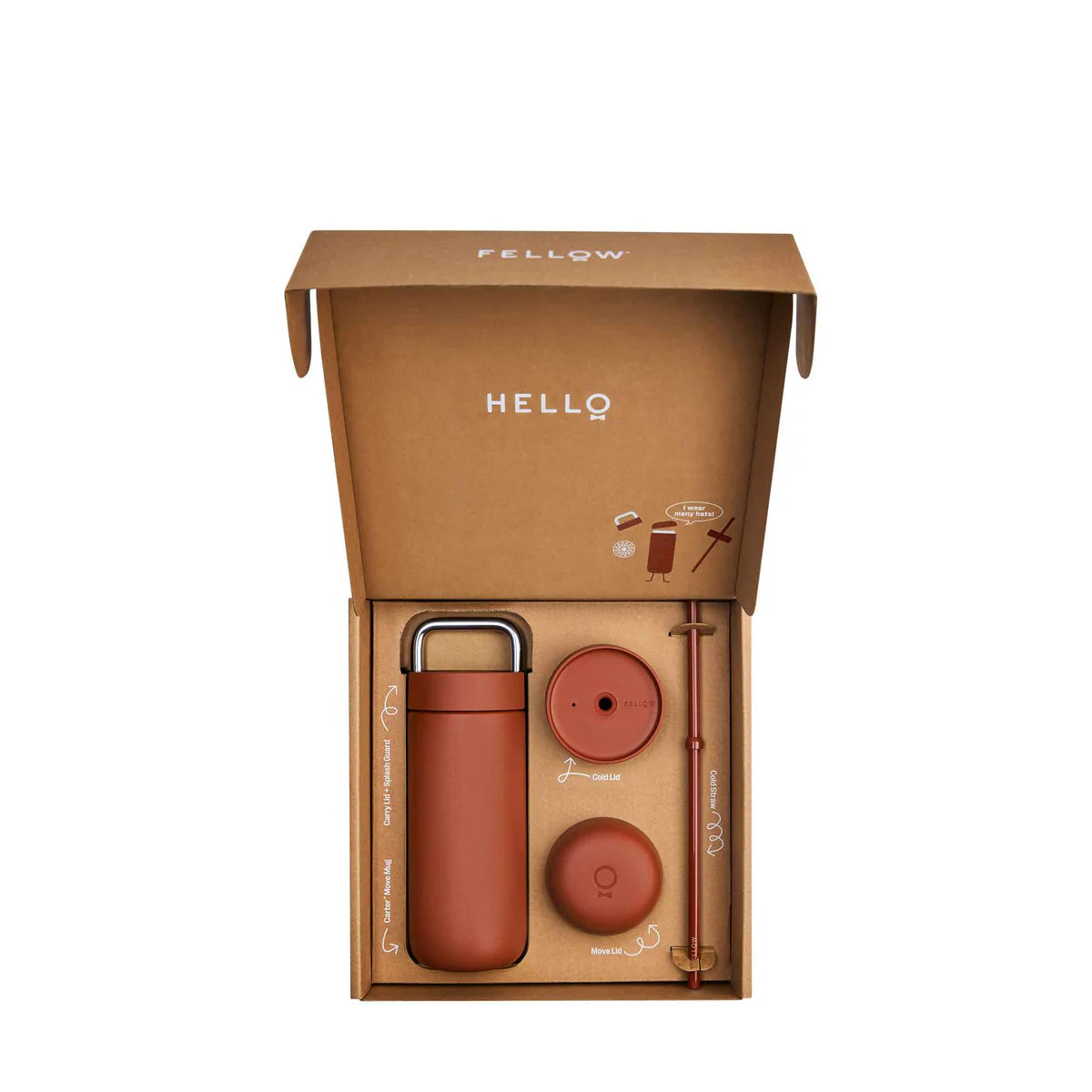 Fellow - Carter 3 - 1 Sip Set - Sienna (474ml/16oz)