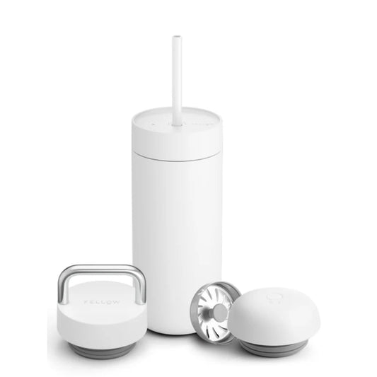 Fellow - Carter 3 - 1 Lid Set - Matte White (474ml/16oz)
