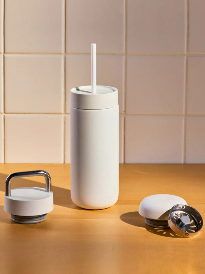 Fellow - Carter 3 - 1 Lid Set - Matte White (474ml/16oz)