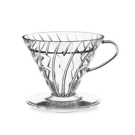 Hario V60 Plastic Coffee Dripper 01 - Transparent