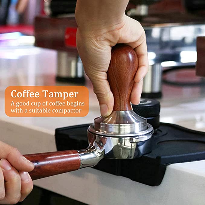 Coffee Wooden Tamper 58mm