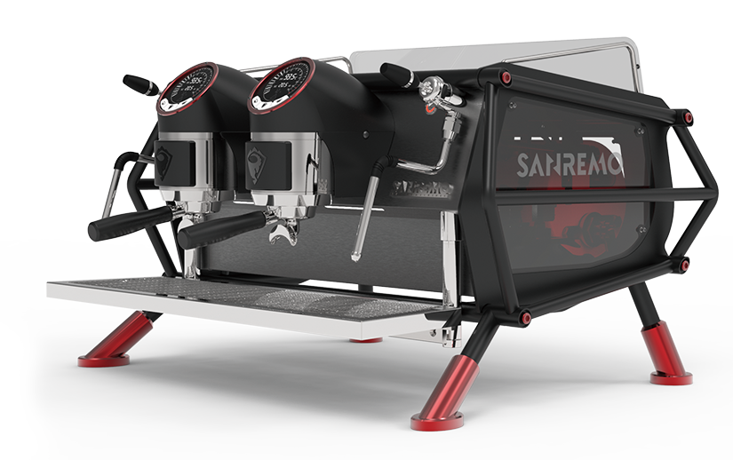 Coffee Racer Rig Sanremo Cafe Racer - Naked 2 Groups – Raw Plus Coffee