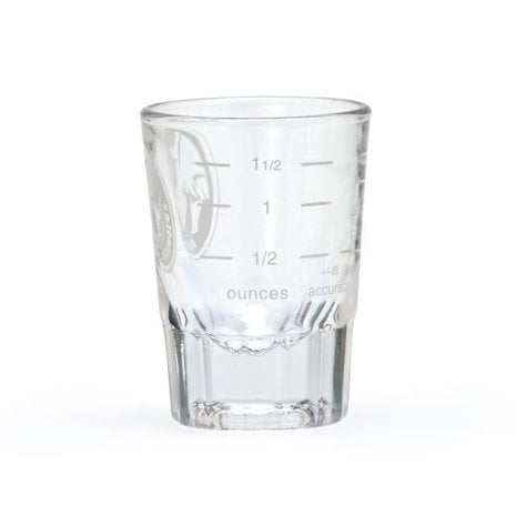 Rhino Round Espresso Shot Glass Lined (2oz/60ml)