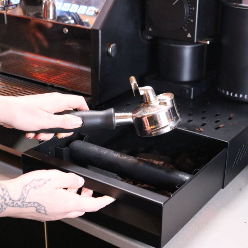 Rhino Coffee Knock Drawer - Black