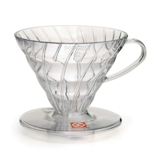 Hario V60 Plastic Coffee Dripper 02 - Transparent