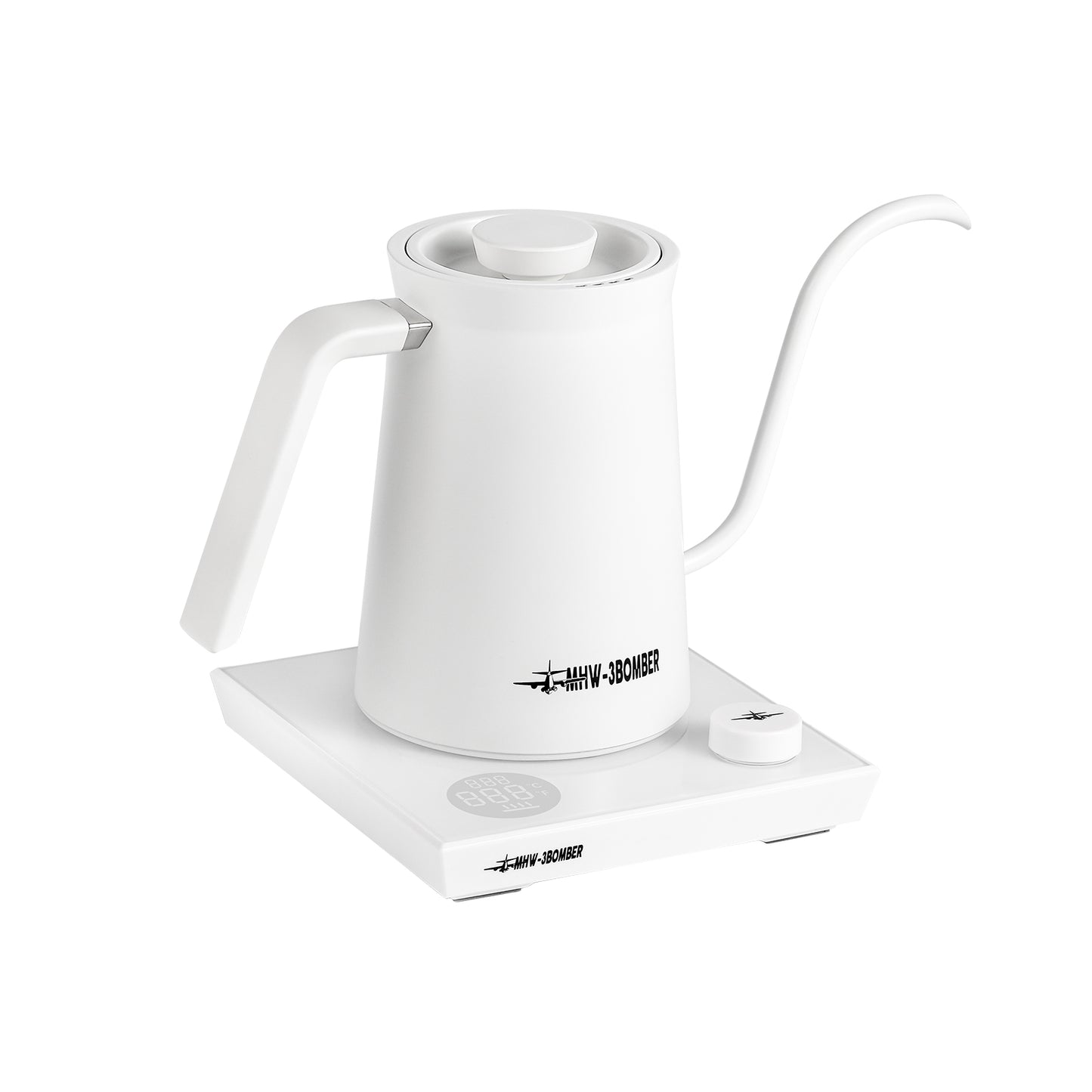 MHW Assassin Electric Coffee Kettle - White