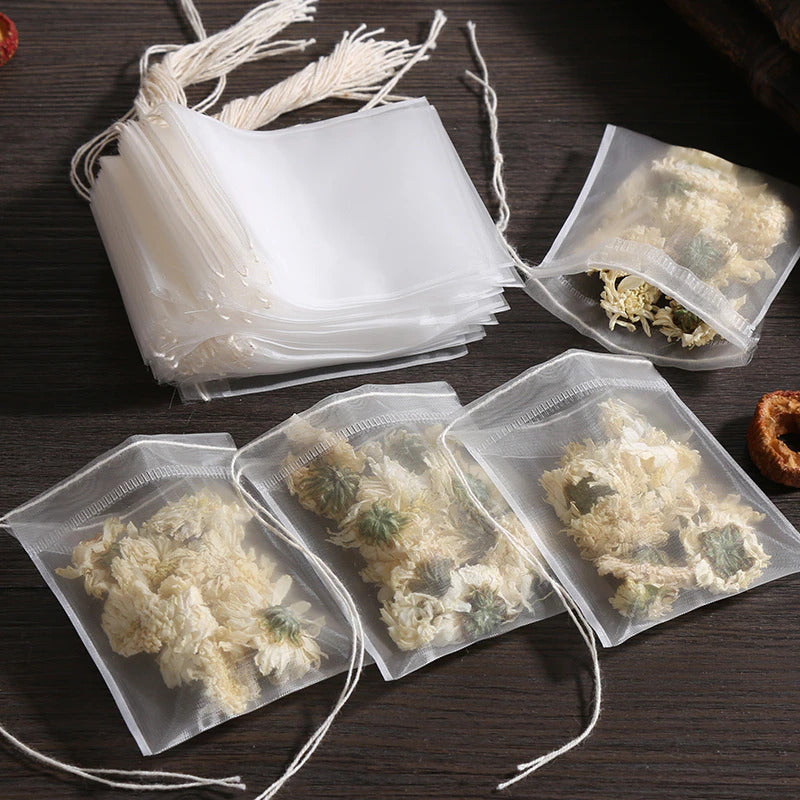 Disposable Tea Bags Filter - 100Pcs