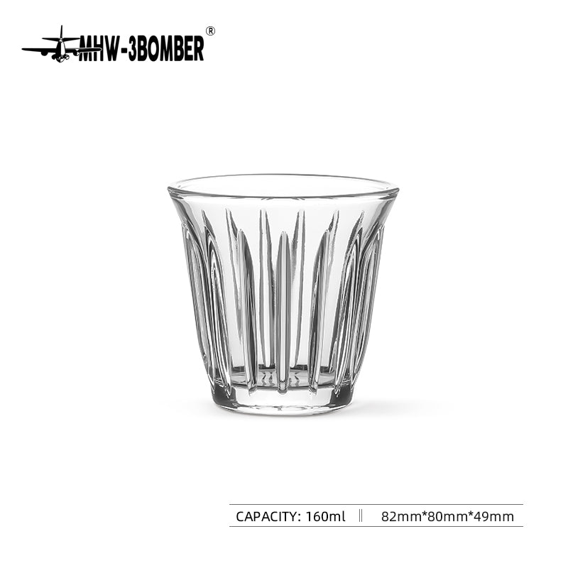 MHW G Wright Glass Cup Transparent