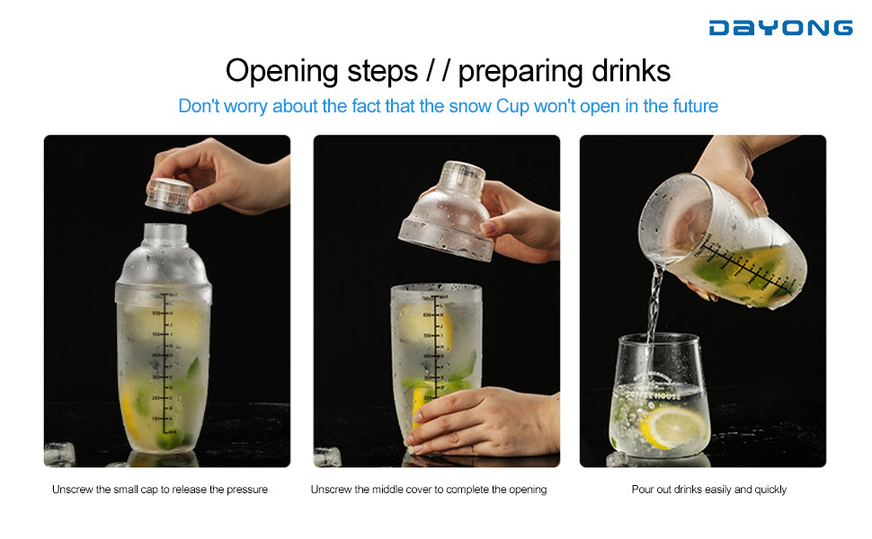 Shaker - Transparent PC Resin 500ml