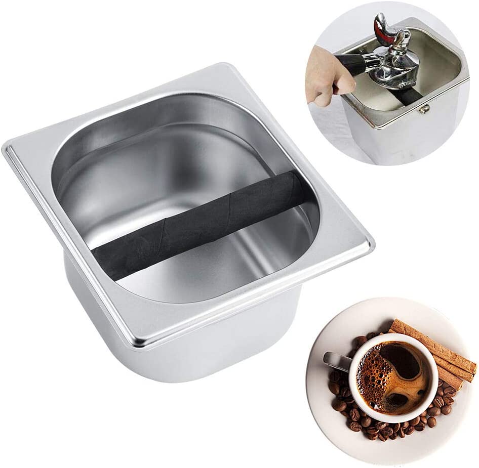 Knock Box - Stainless Steel