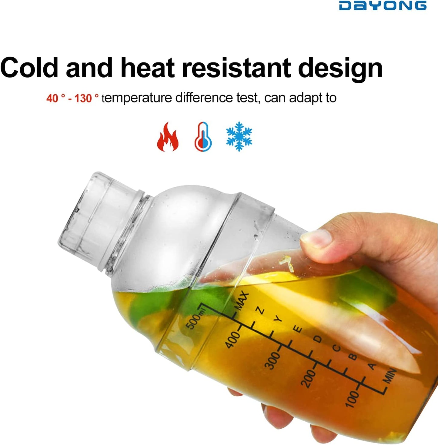 Shaker - Transparent PC Resin 500ml