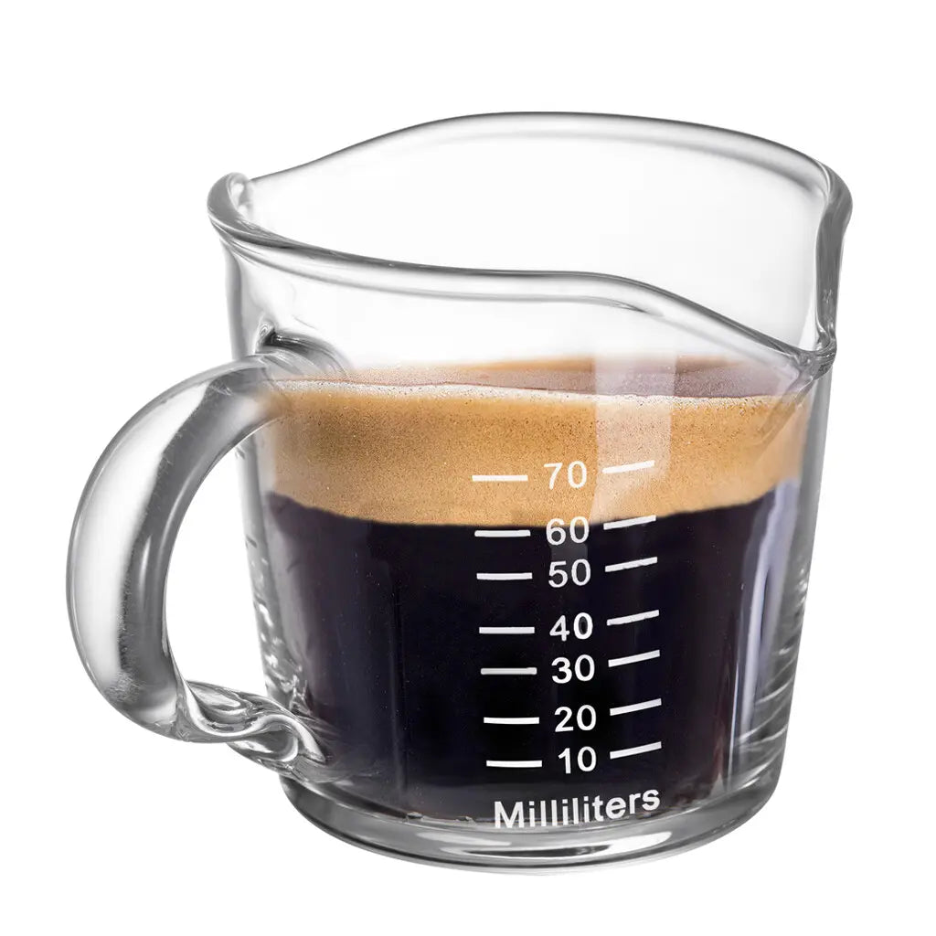 Double Spout Espresso Measure Glass