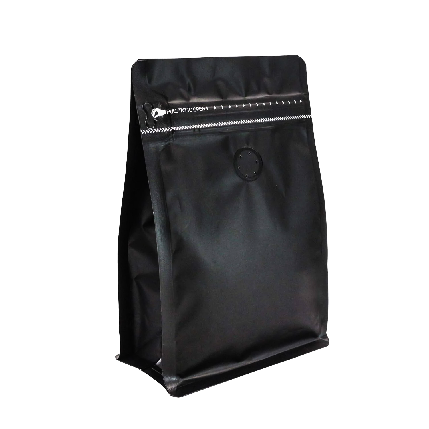 Stand Up Coffee Bag with Valve 250g - Black (50Pcs)