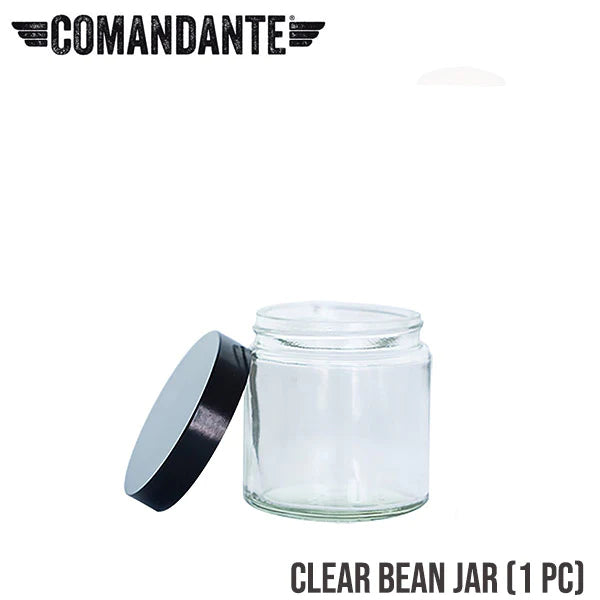 Comandante Glass Bean Jar – Clear