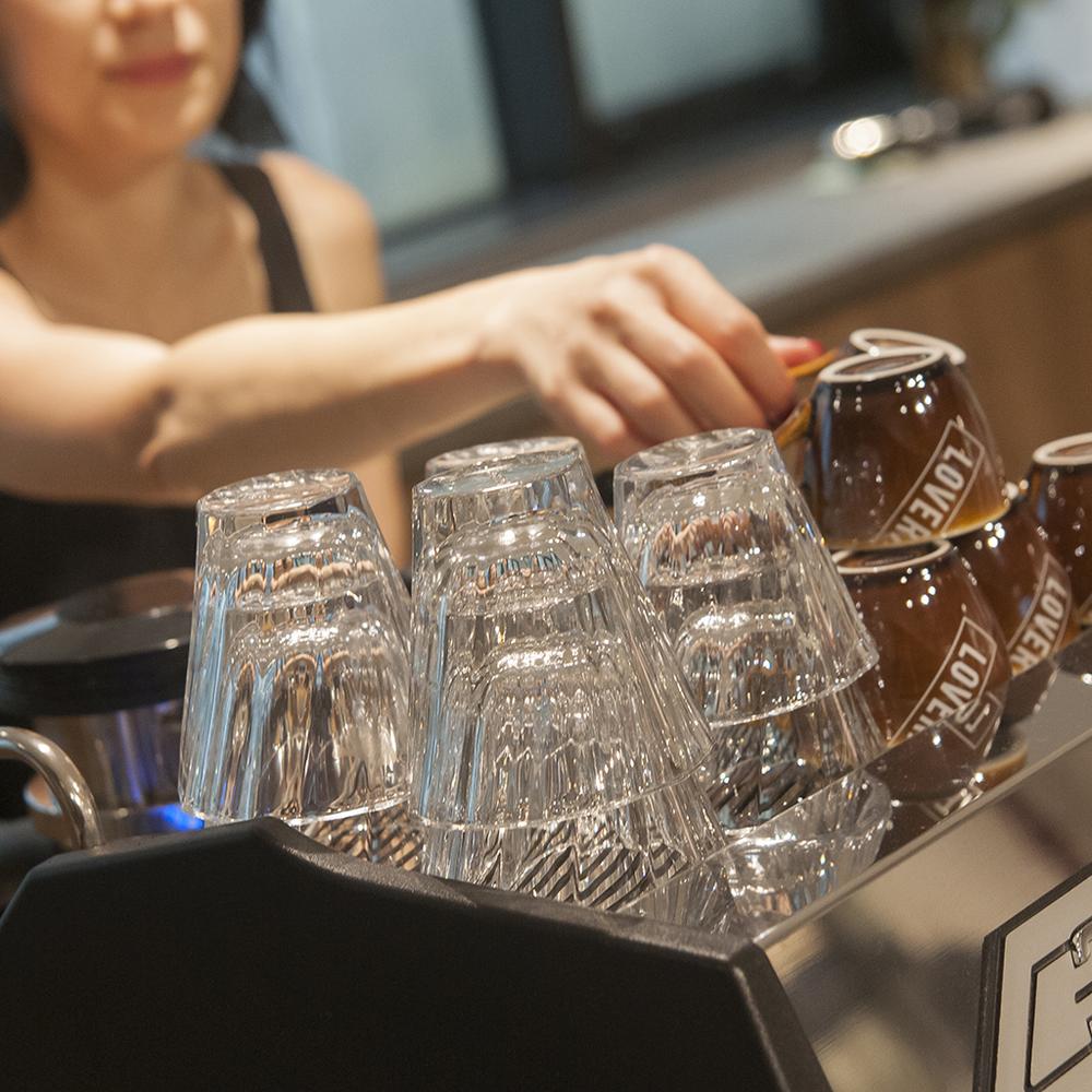 Urban Glass 180ml Twisted Cappuccino