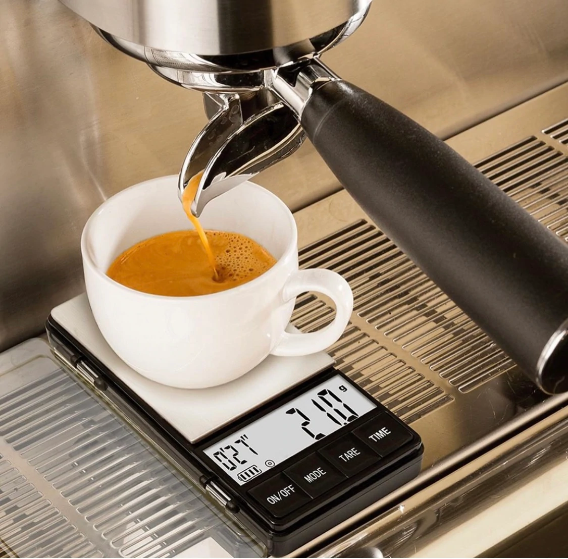 JoeFrex Digital Coffee Scale with Timer Raw Plus Coffee