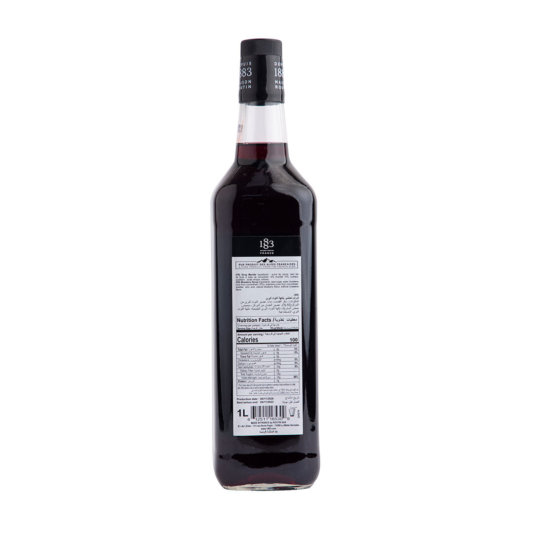 1883 Blueberry Syrup 1L