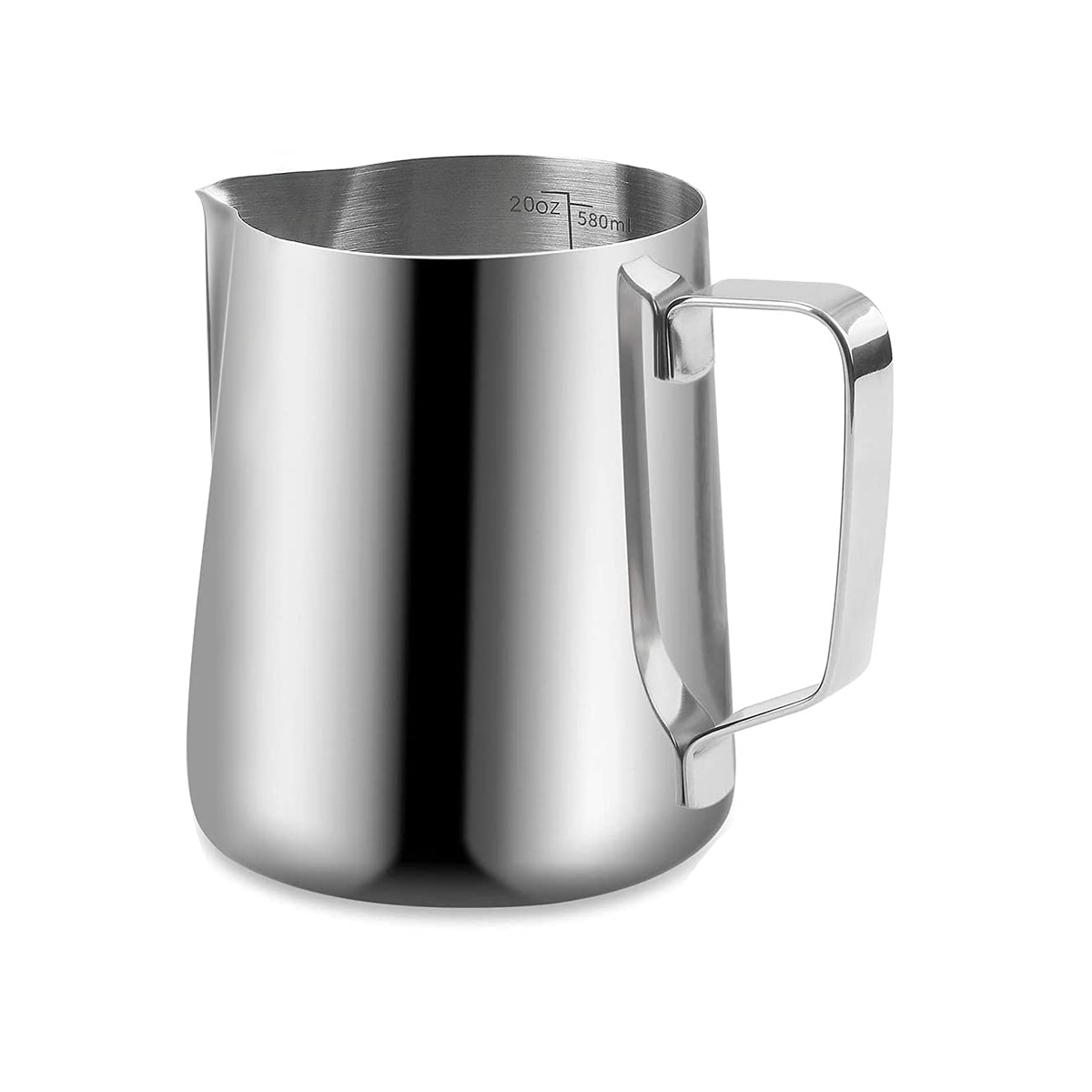 Milk Frothing Pitcher 600ml - Stainless Steel
