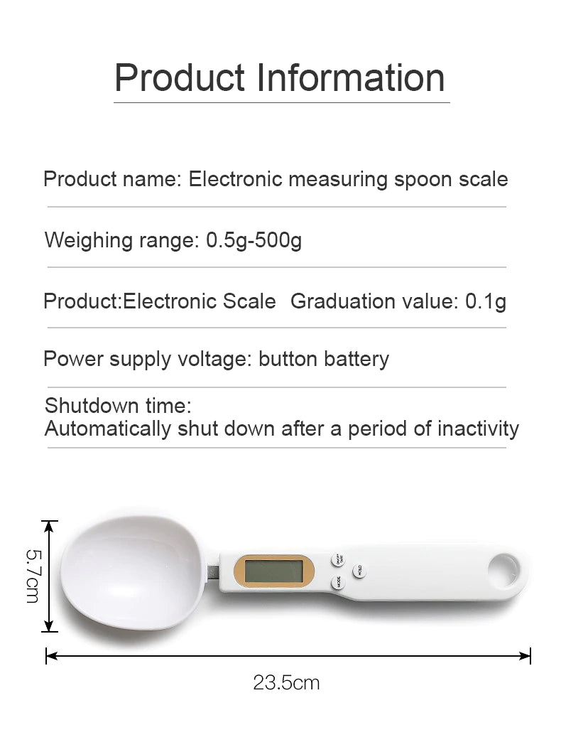Digital Spoon Scale