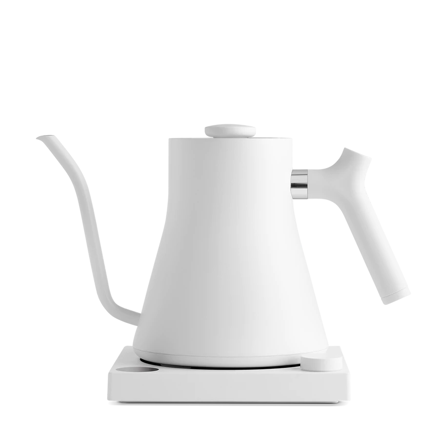 Fellow Stagg EKG PRO Electric Kettle White Raw Plus Coffee Fellow Stagg EKG PRO Electric Kettle White Raw Plus Coffee