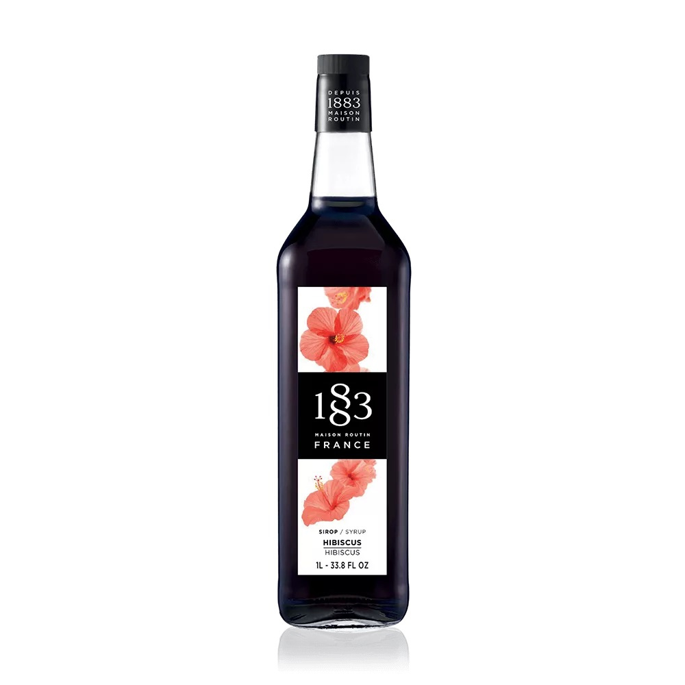 1883 Hibiscus Syrup 1L