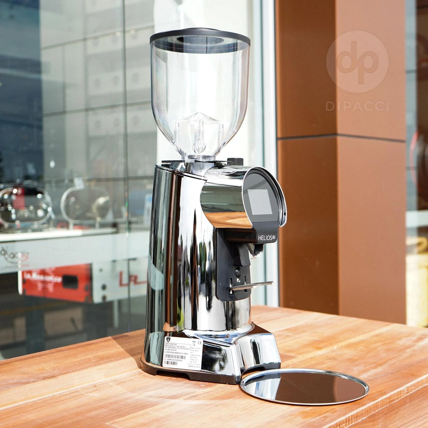 Eureka Helios 75 Coffee Grinder - Chrome