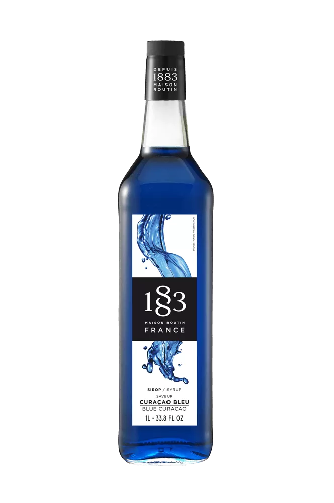 1883 Blue Curacao Syrup 1L